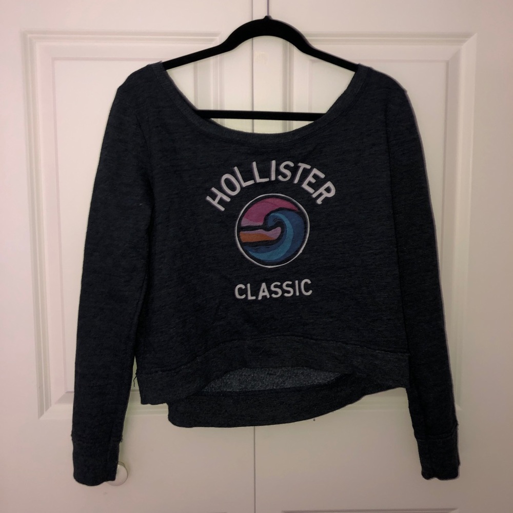 Hollister Crop Top Long Sleeve